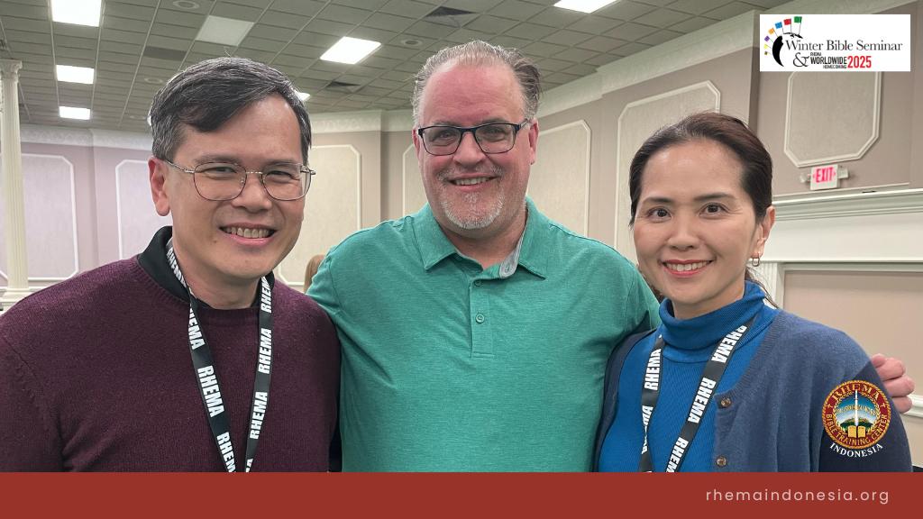 Bersama Ps. Craig Hagin Pemimpin Rhema yang dipakai Tuhan dalam Kesembuhan Ilahi